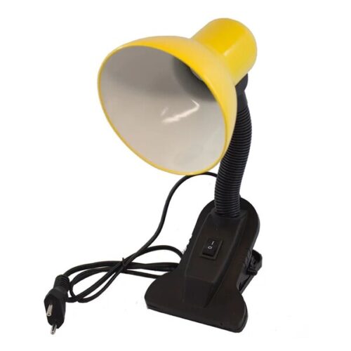 Luminária Mesa Led Para Leitura Cabo Flexível Abajur Prende