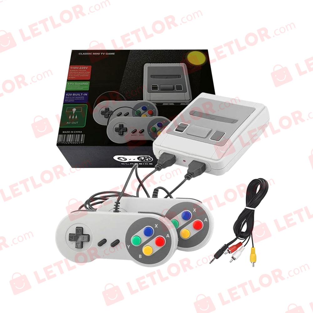 Vídeo Game Retro 620 Jogos 2 Controles