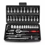 Conjunto Chave Catraca Profissional 46 Peças -3905