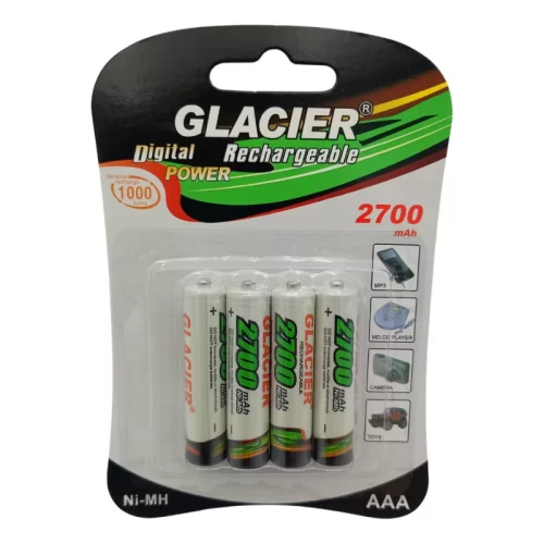 Pilha Recarregavel Aaa 2700mah Cartela Com 4 Unidade 🔋