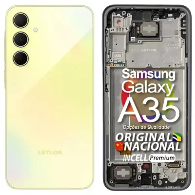 Tela Frontal Samsung Galaxy A35 A356 6.6"