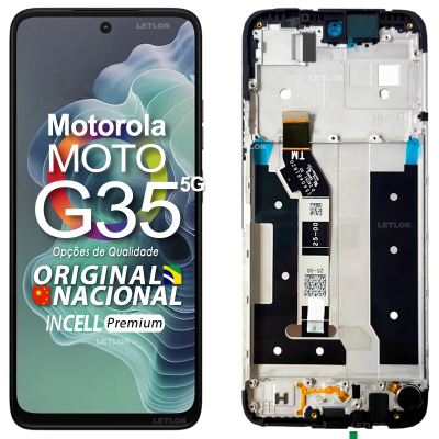 Tela Frontal Motorola Moto G35 5G 6.72" XT2433-5