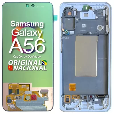 Tela Frontal Samsung Galaxy A56 A566 6.7"