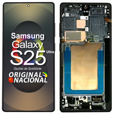 Tela Samsung Galaxy S25 Ultra 6.9" S938 Original Nacional Com Aro